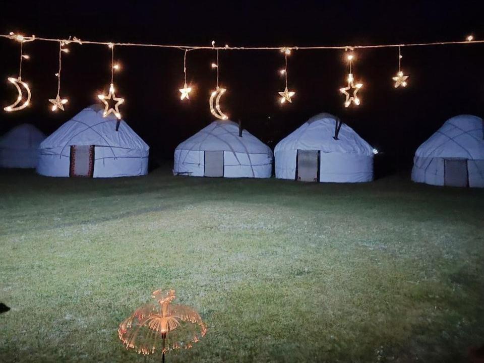 Zalkar Yurt Camp Hotel Song-Kul Bagian luar foto